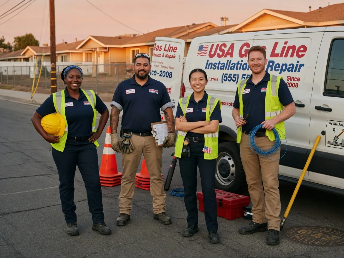 Gas Line Installation company in Ivanhoe, CA